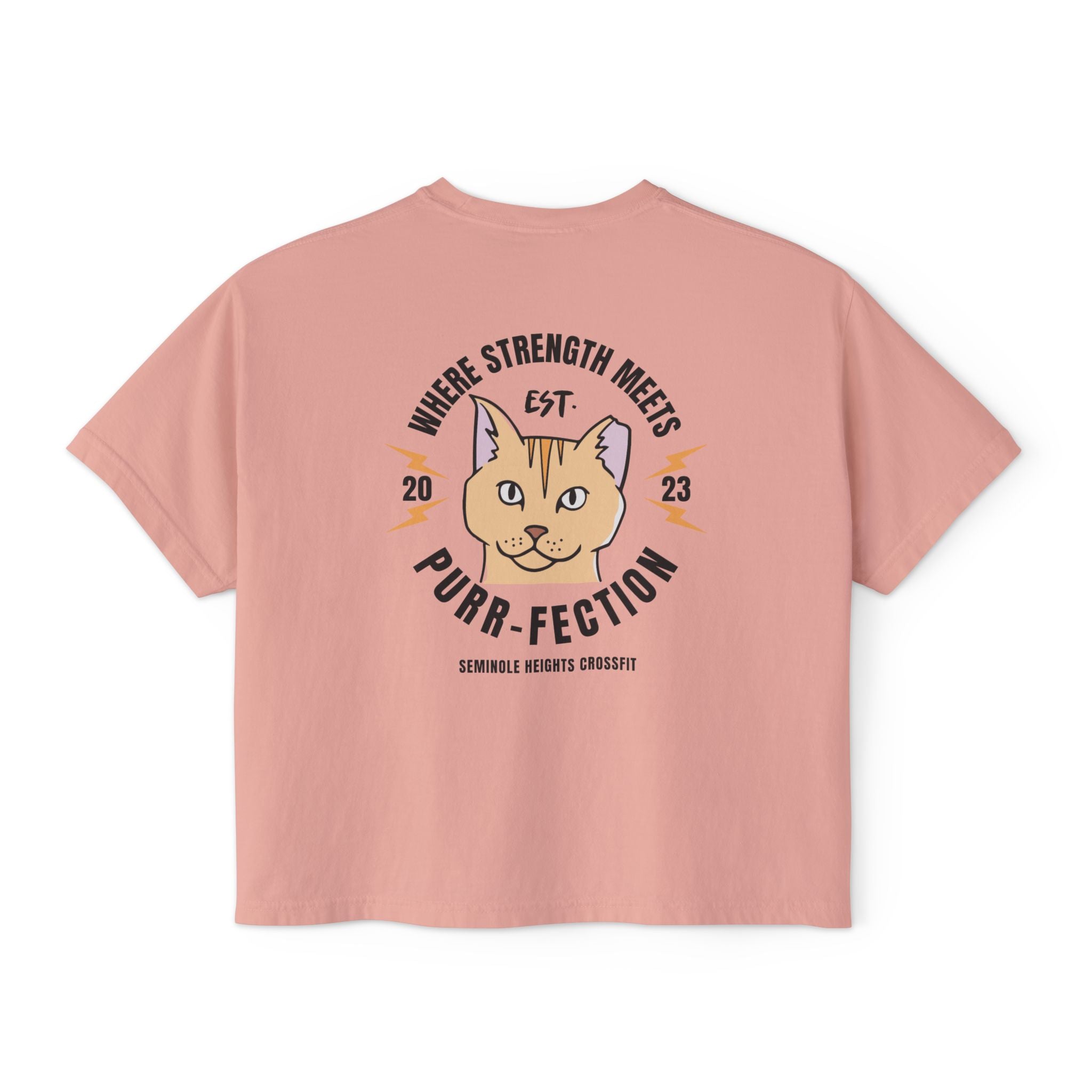 Sweet Pea Purr-fection Women's Boxy Tee