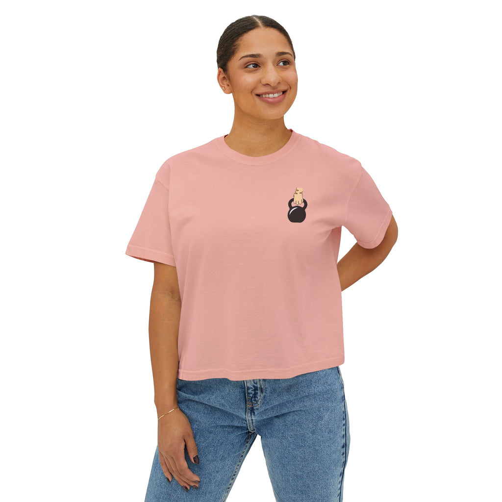 Sweet Pea Purr-fection Women's Boxy Tee