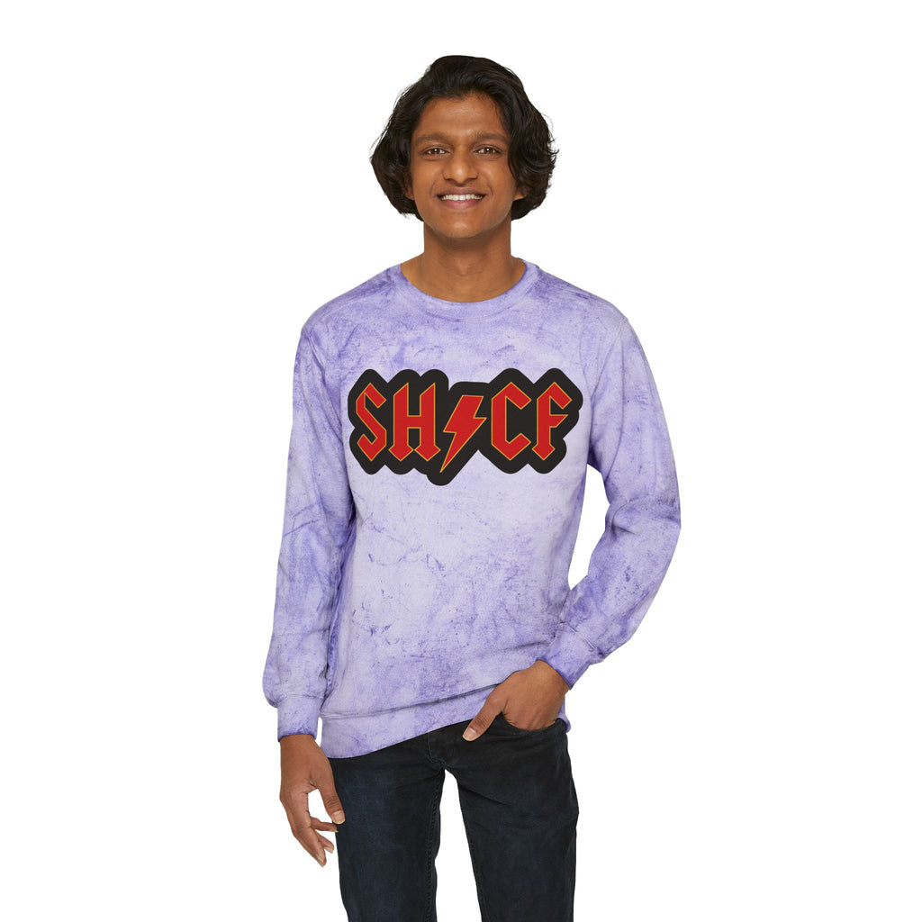 SHCF Unisex Tie Dyed Crewneck Sweatshirt