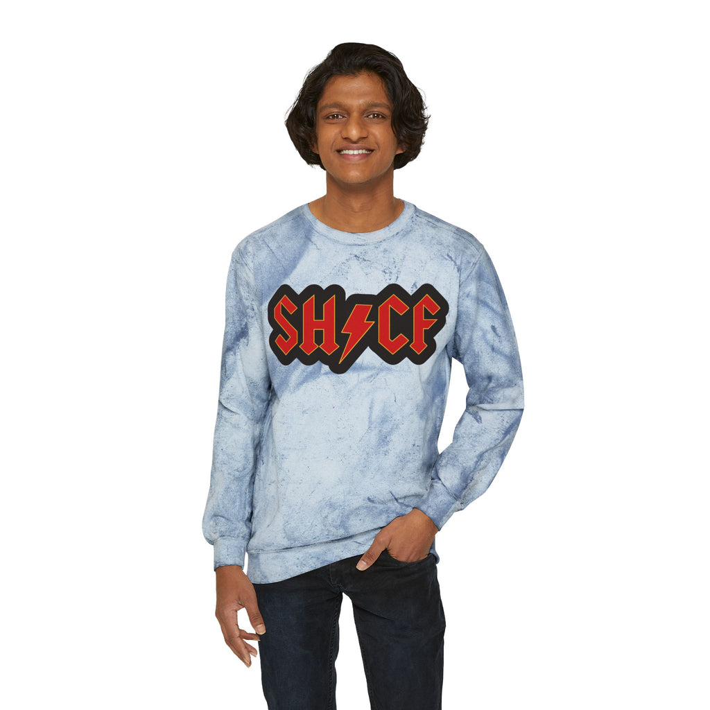 SHCF Unisex Tie Dyed Crewneck Sweatshirt
