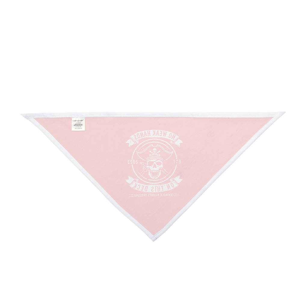 No Weak Hands On Deck SHCF Pet Bandana