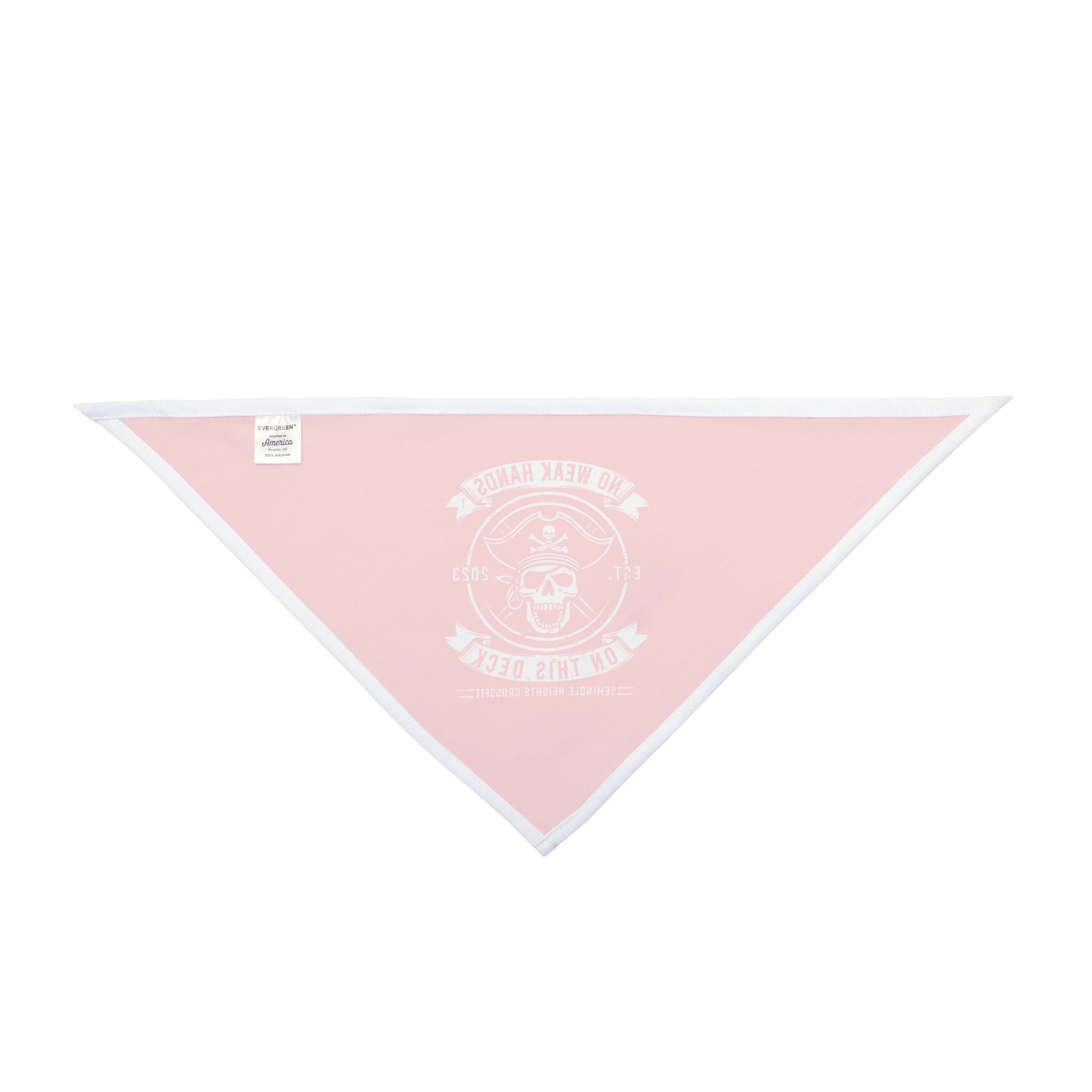 No Weak Hands On Deck SHCF Pet Bandana
