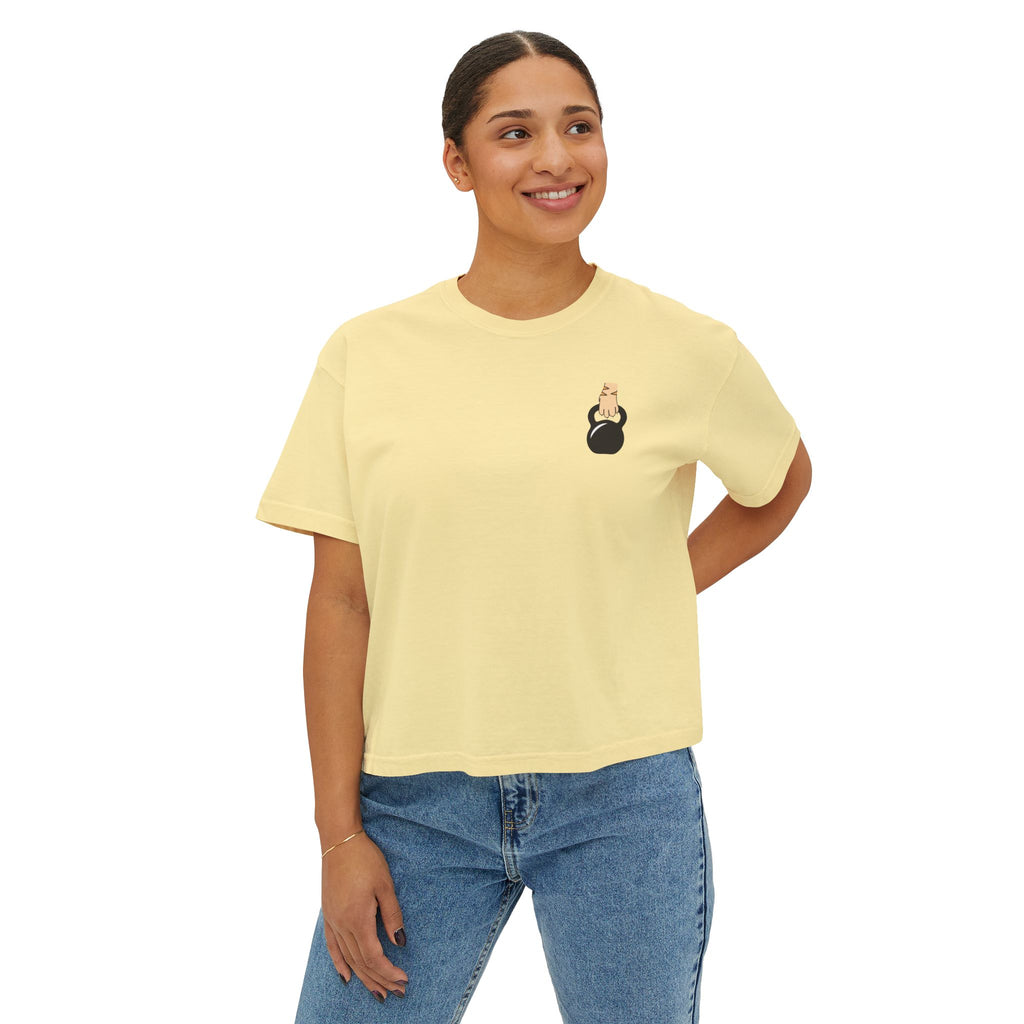 Sweet Pea Purr-fection Women's Boxy Tee